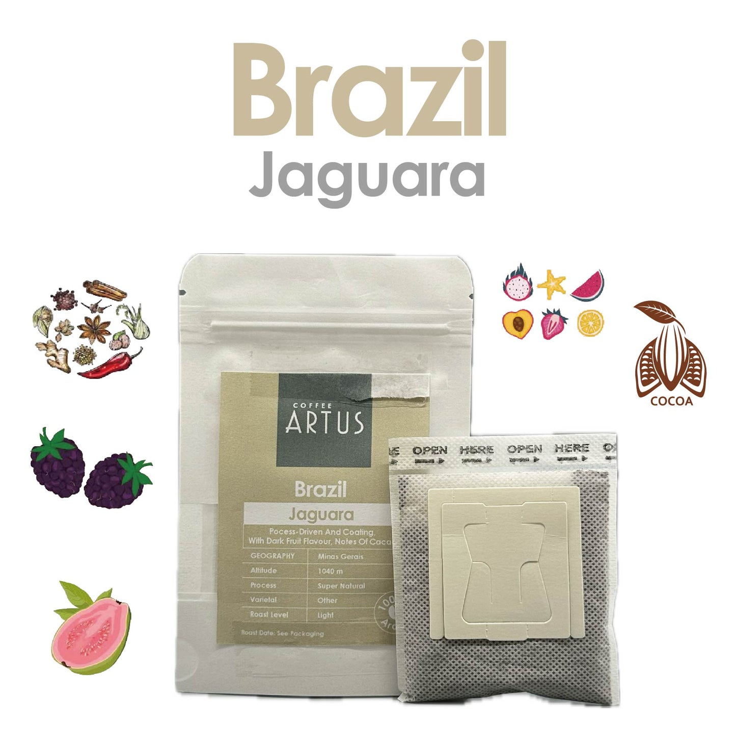 Brazil | Jaguara | Super Natural Fermented