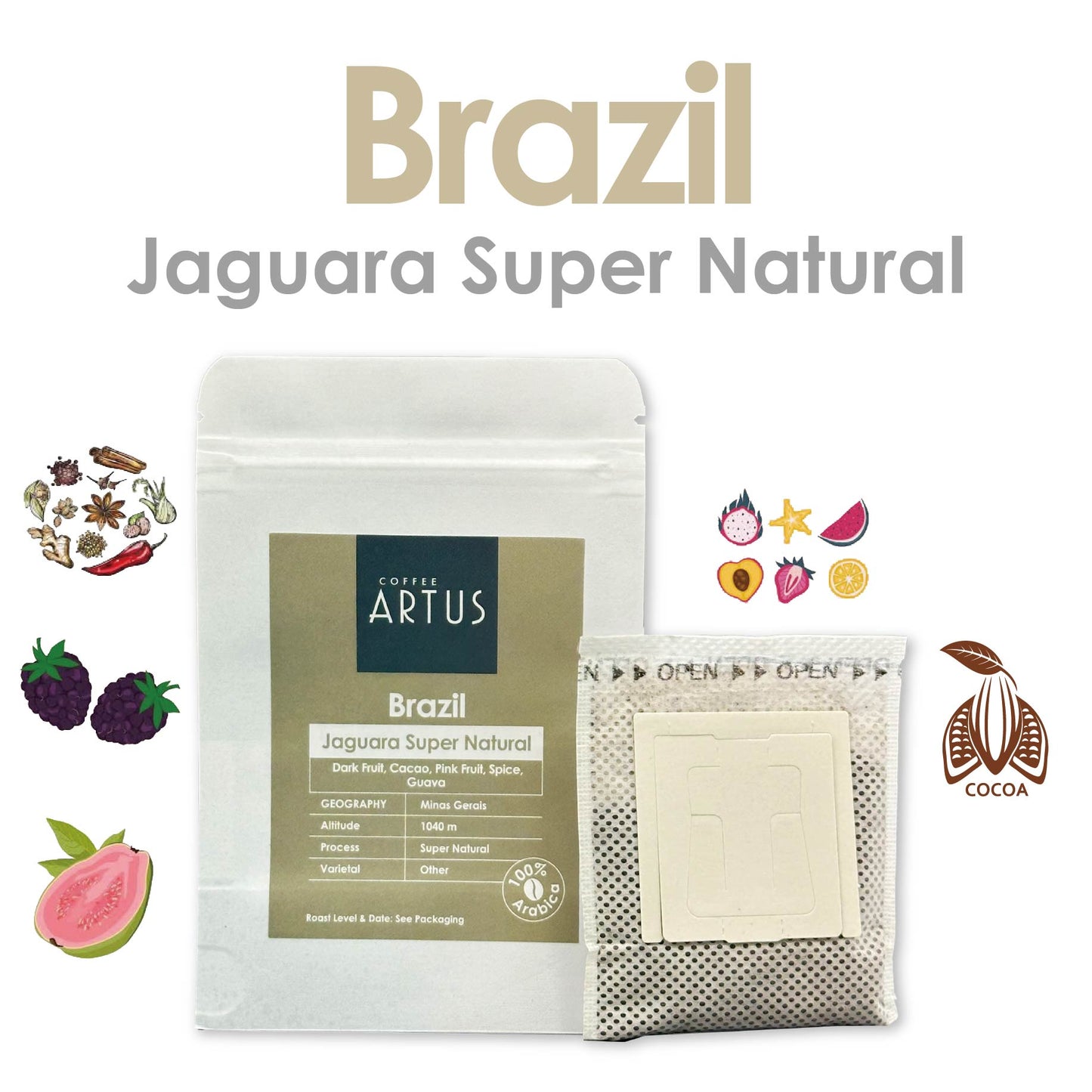 Brazil | Jaguara | Super Natural Fermented