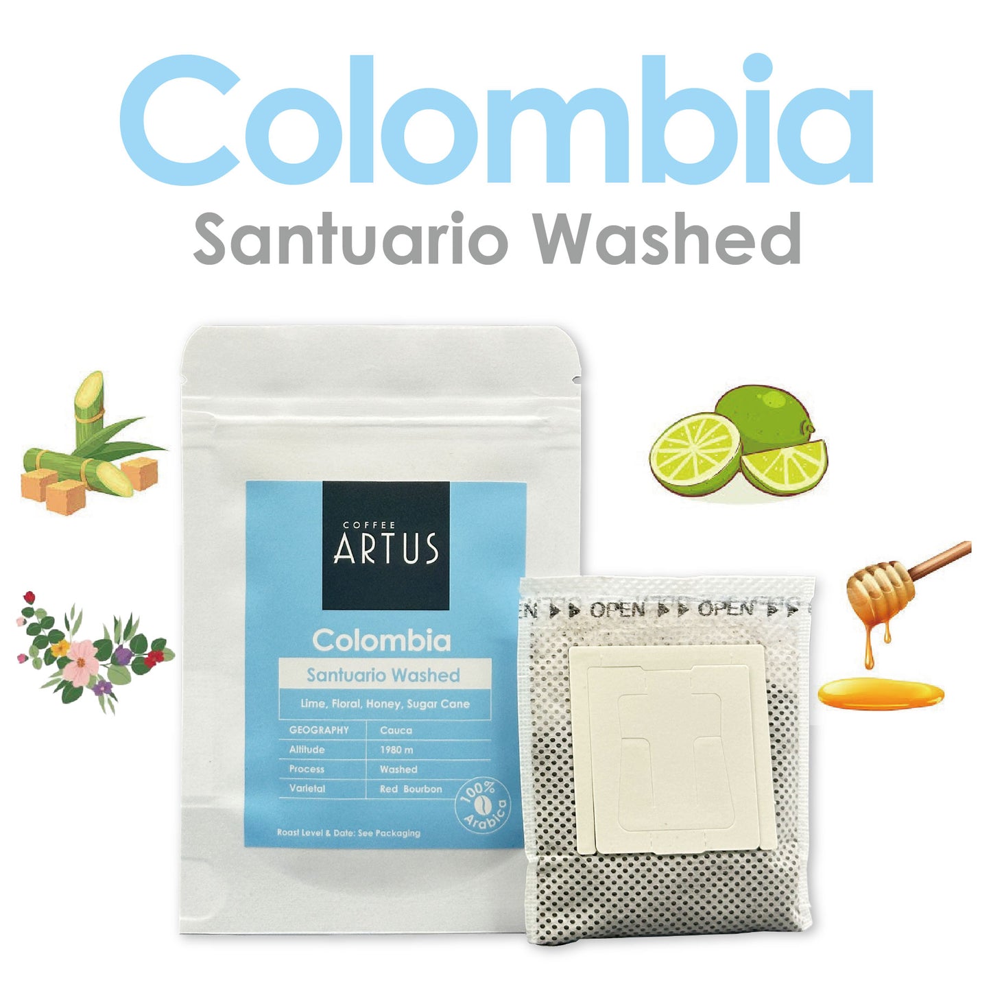 Colombia | Cauca | Red Bourbon | Washed
