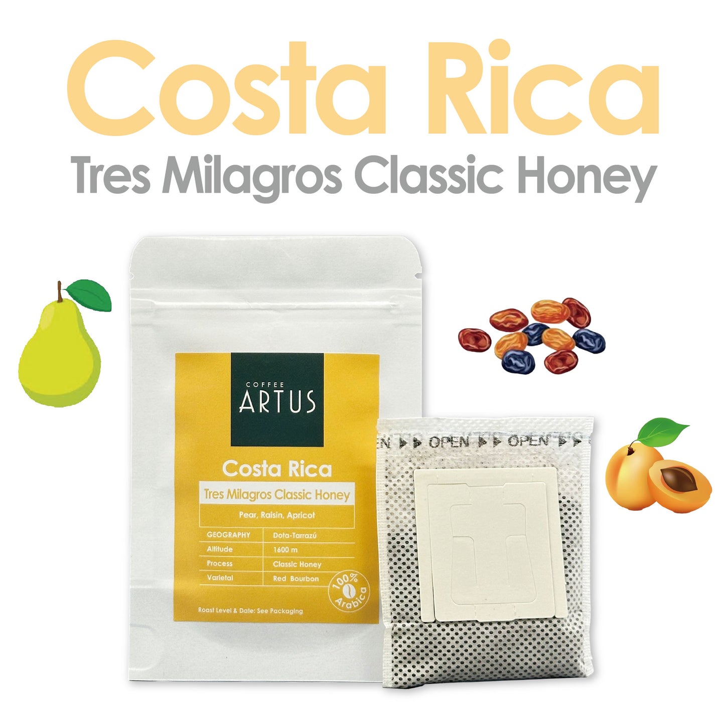 Costa Rica | Dota Tarrazu | Red Bourbon | Classic Honey