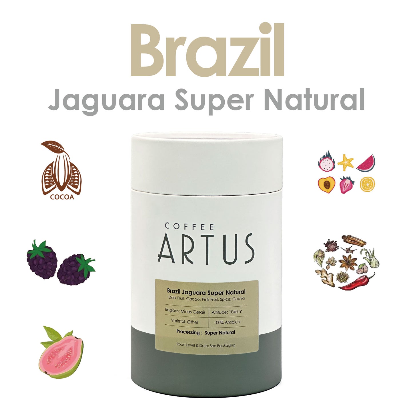 Brazil | Jaguara | Super Natural Fermented