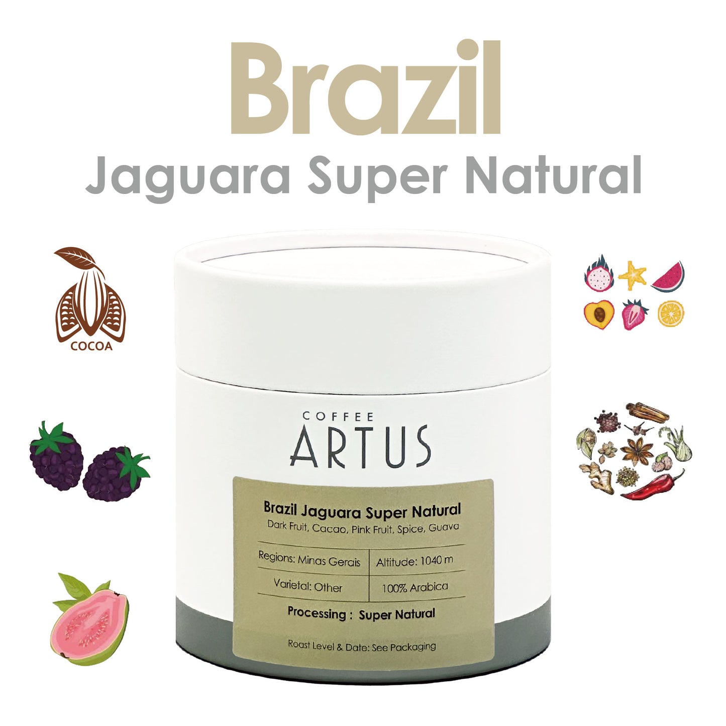 Brazil | Jaguara | Super Natural Fermented