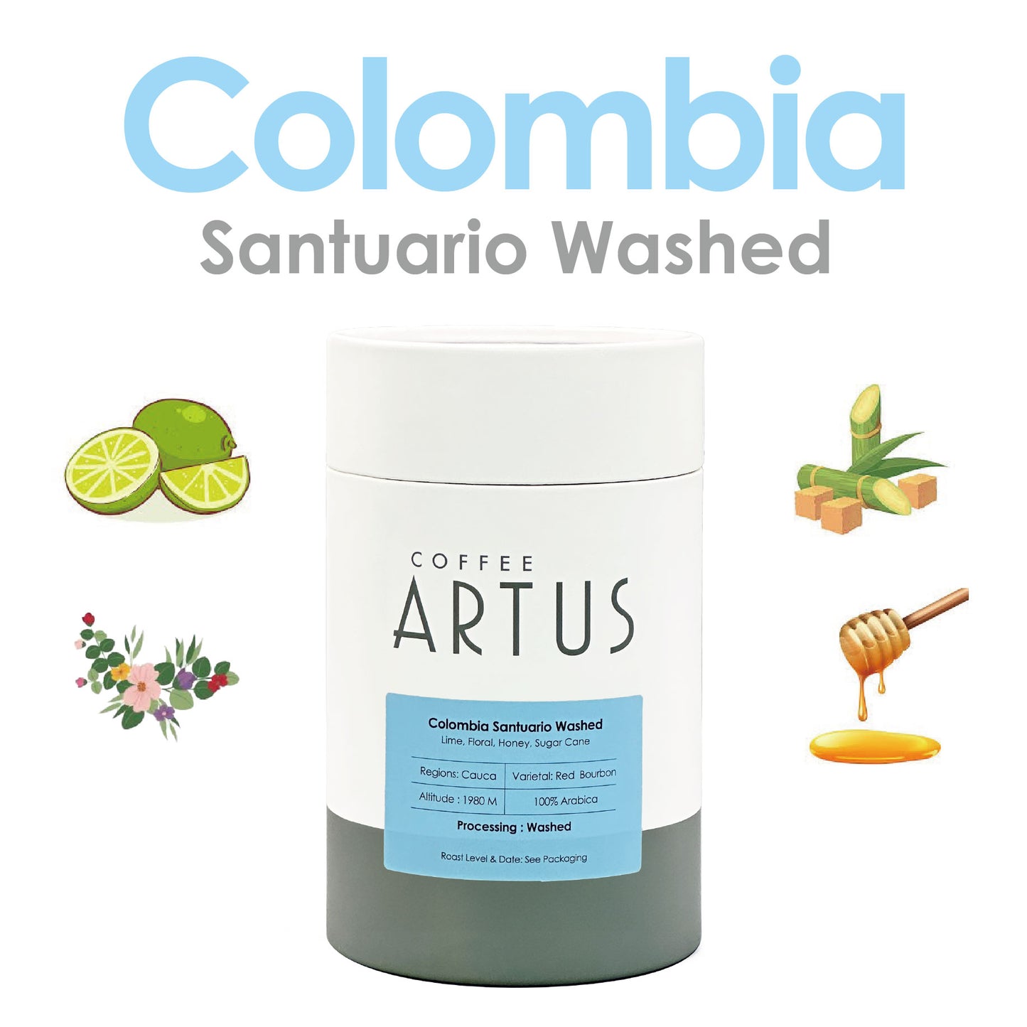 Colombia | Cauca | Red Bourbon | Washed