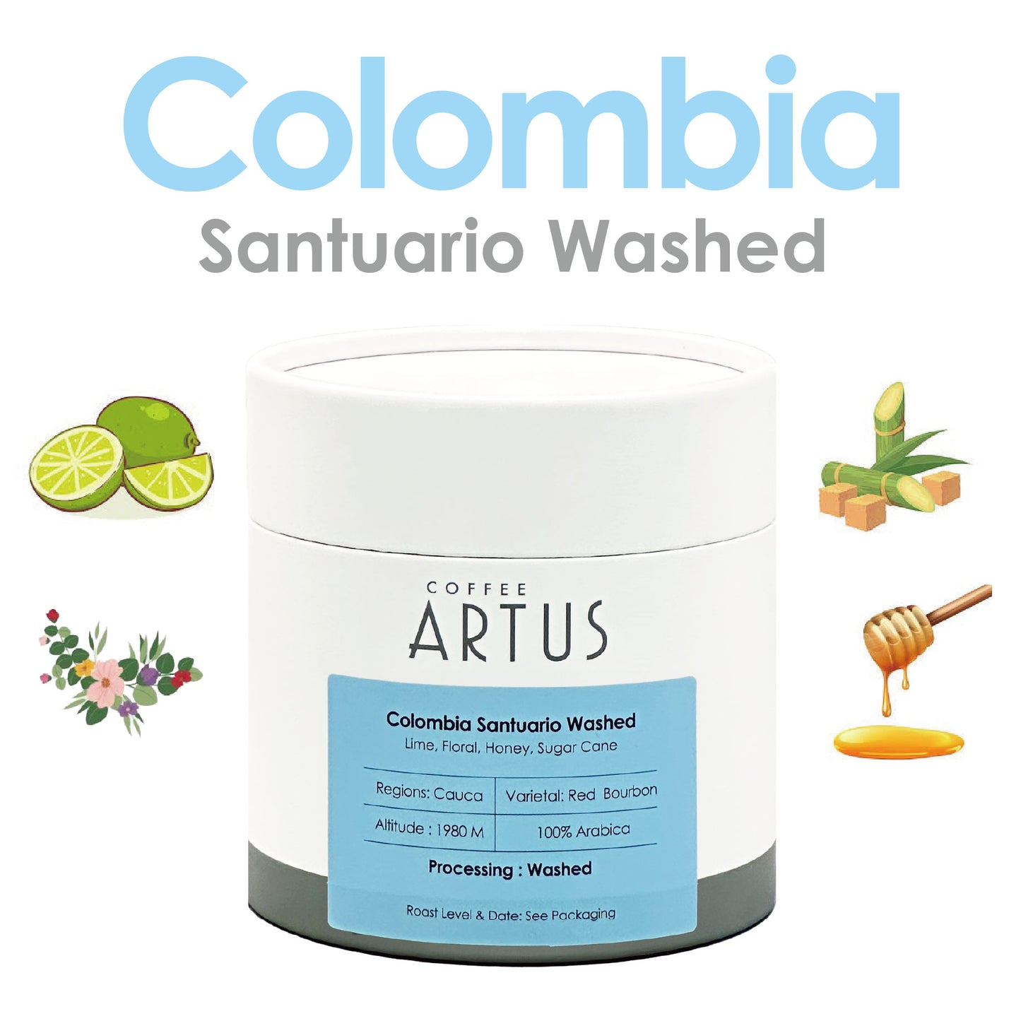 Colombia | Cauca | Red Bourbon | Washed