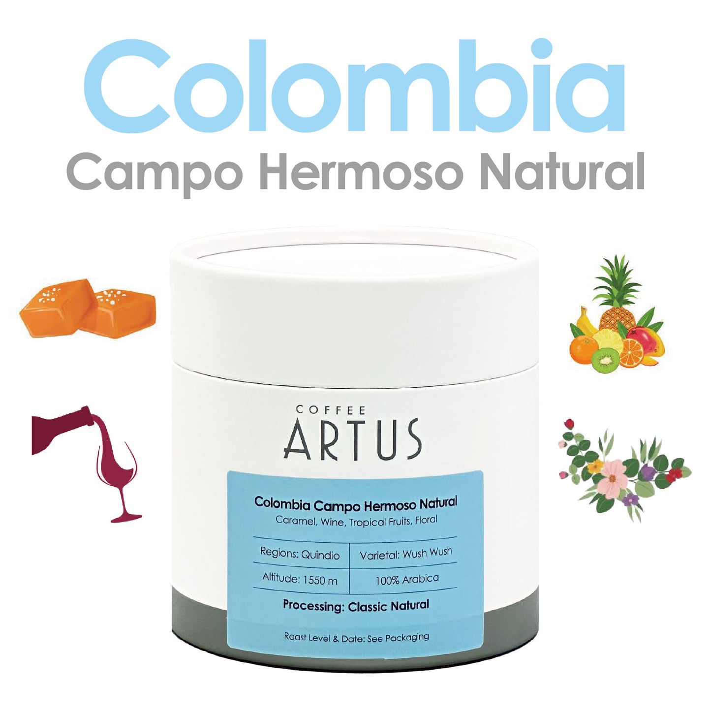 Colombia| Quindio | Wush Wush | Natural