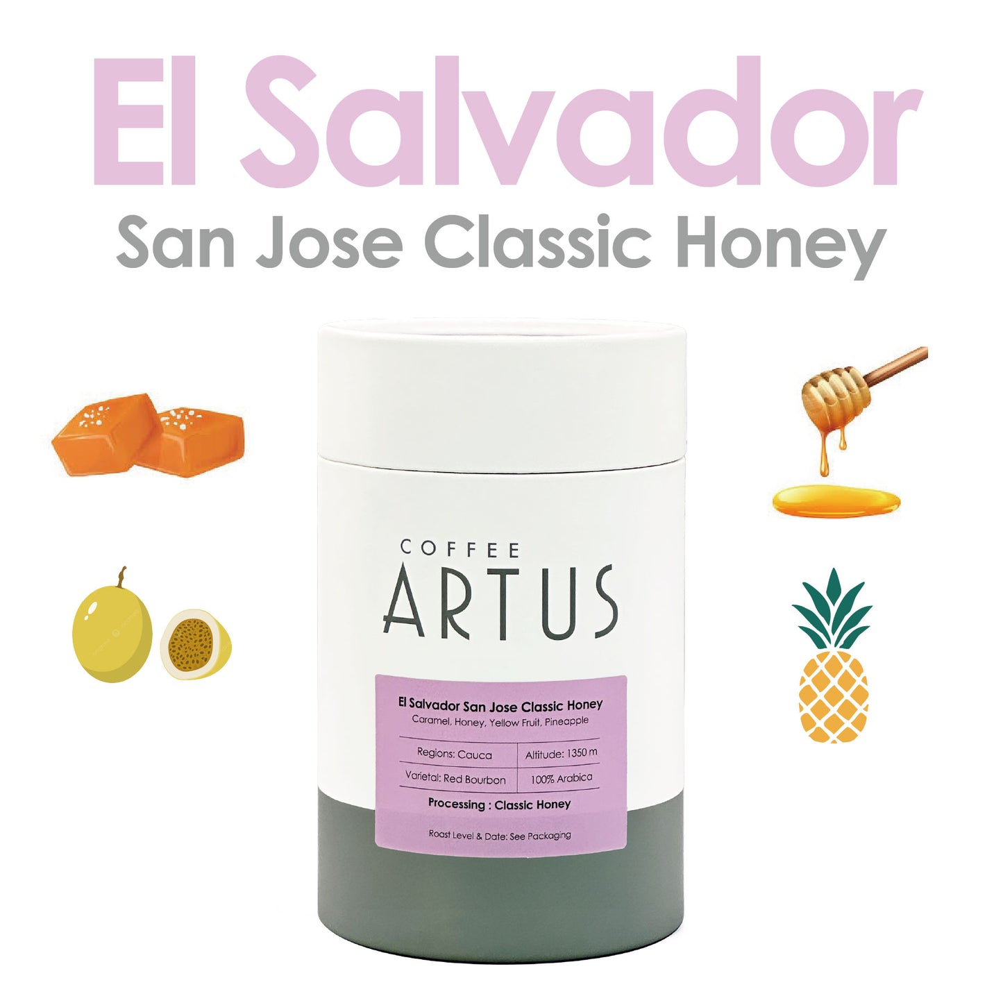 El Salvador | Cauca | Red Bourbon | Classic Honey
