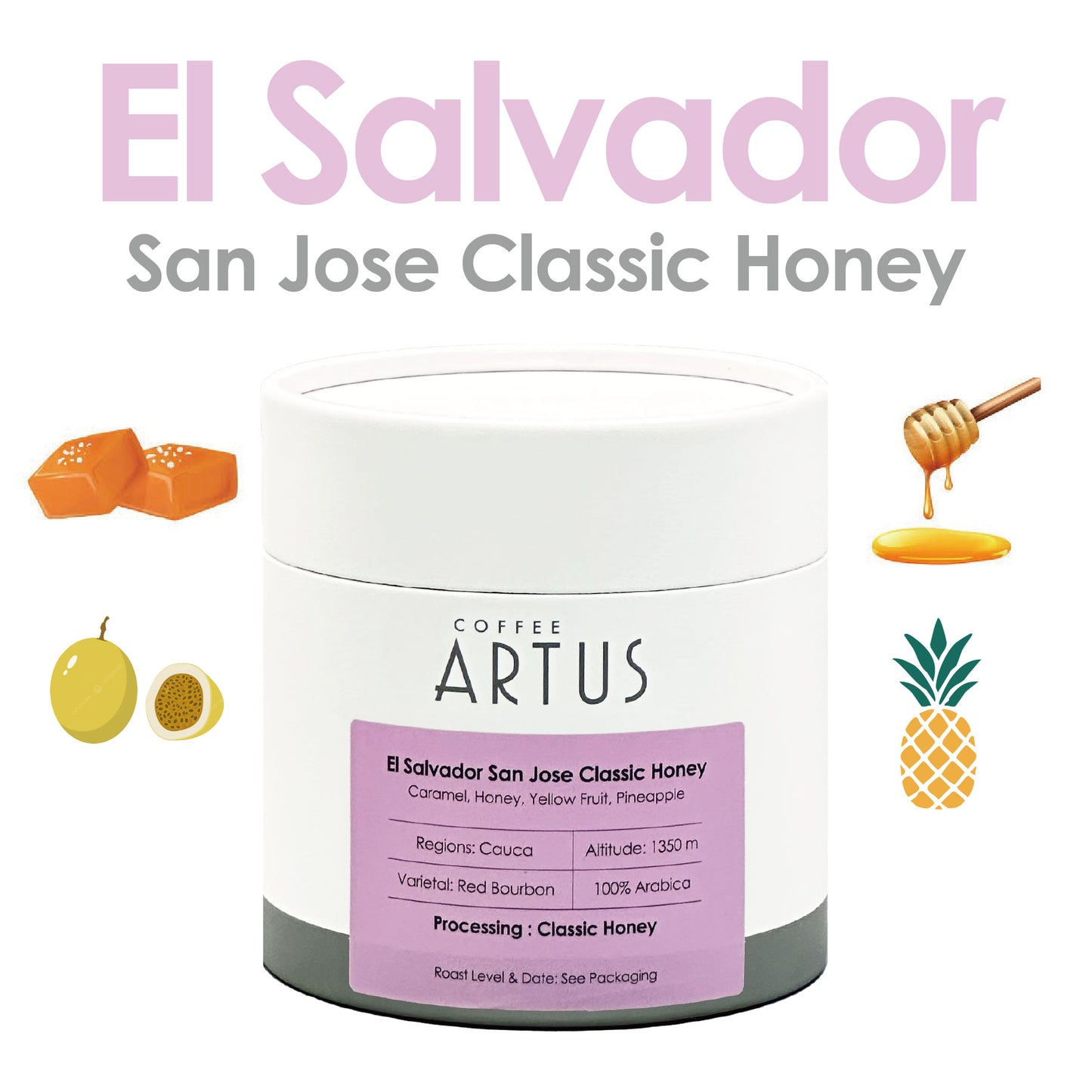 El Salvador | Cauca | Red Bourbon | Classic Honey
