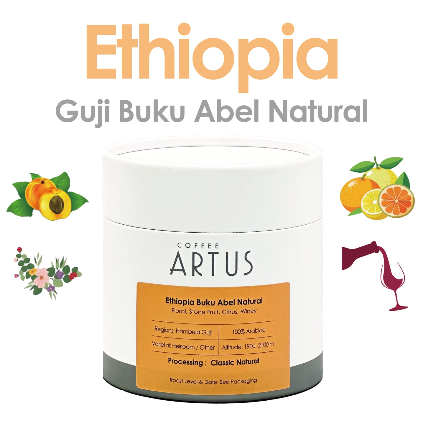Ethiopia | Guji Buku Abel Hambela | Classic Natural