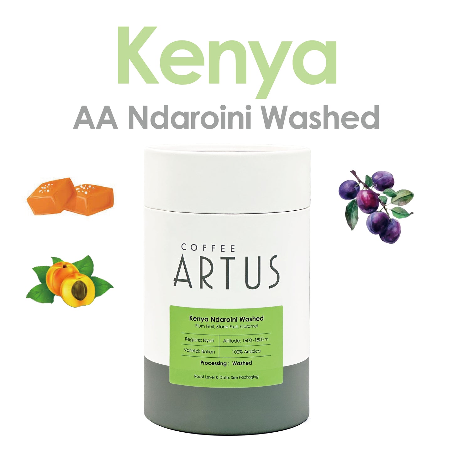 Kenya | AA Ndaroini | Batian | Washed