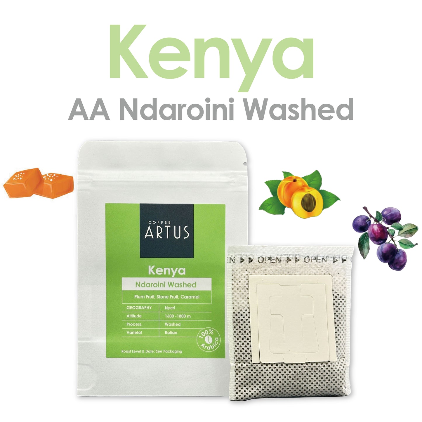 Kenya | AA Ndaroini | Batian | Washed