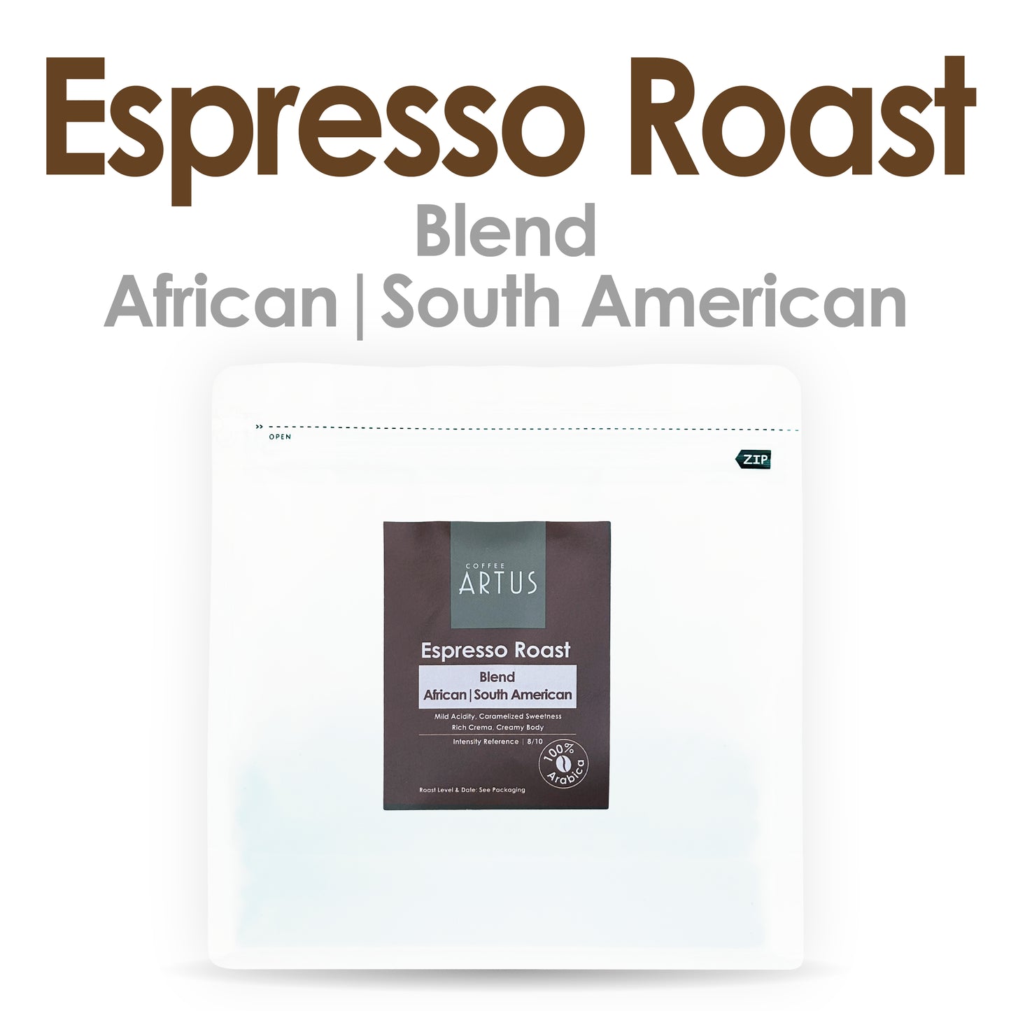 Espresso Roast | Blend of South American and African Beans 400g