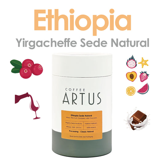 Ethiopia | Yirgacheffe Sede Aladicha | Heirloom | Classic Natural